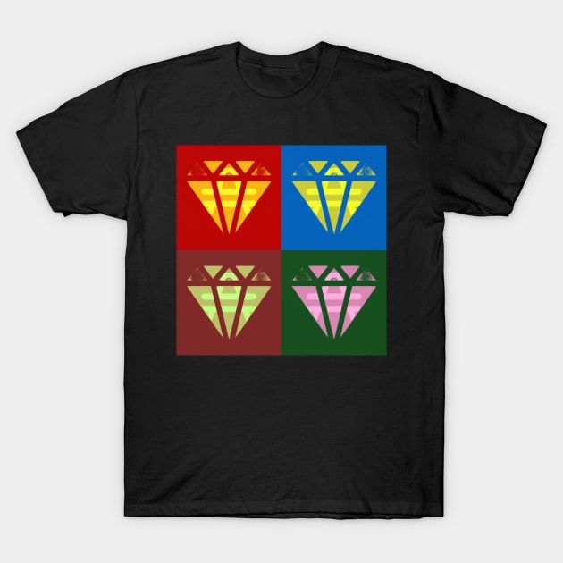 Diamond AMP T-Shirt by AMP CryptoKitty